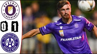 Austria Klagenfurt  Austria Wien 01 Highlights  ÖBundesliga  20242025 [upl. by Alessandro]