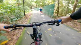 Polygon siskiu D7  Chestnut trail  Singapore  Part1 [upl. by Vance]