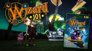 EVEN SPOOKIER SCARES  Wizard101  Even Creepier Carnival Bundle [upl. by Attenoj]