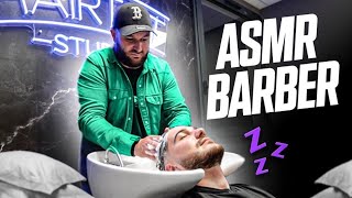 ASMR BARBER ULTRA RELAXANT ciseaux et rasoir [upl. by Enilekcaj]