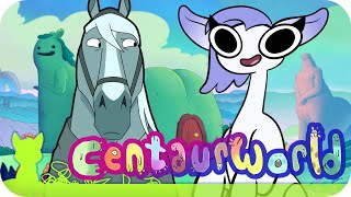 Centaurworld Animation is Crazy Scribble Kibble Review [upl. by Eerrehs]