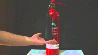 Fire extinguisher with a leak [upl. by Tiff]