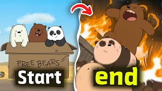 We Bare Bears in 11 Minutes from Beginning to End Recap  Story of Grizz  Panda Ice Bear [upl. by Ainedrag357]