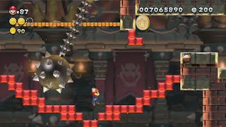 Wii U New Super Mario Bros U with Mumbling  Superstar Road [upl. by Noraed]