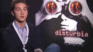 Interview with Shia LaBeouf on Disturbia [upl. by Ohare]