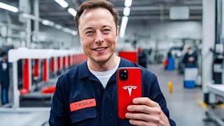 Elon Musk quotOur New 250 Tesla Phone Is A GAME CHANGERquot [upl. by Yadseut723]