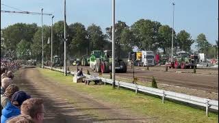 Fendt 822 Turboshift 11 ton standaard Trekkertrek Staphorst [upl. by Idolah800]