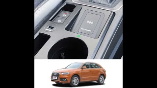 CarQiWireless Wireless Charger for Audi Q3 20192022 Q3L Sportback Accessories 20202022 [upl. by Sutsugua]