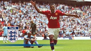 Man City 23 Man Utd  Community Shield 2011  Goals amp Highlights [upl. by Teevens]