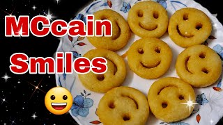 MCcain Smiles 😀  TASTY FOOD KITCHEN 🍴 [upl. by Naraj]