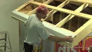 How To Build A Shed  Part 4 Installing Sheet Metal Roof [upl. by Dixon85]