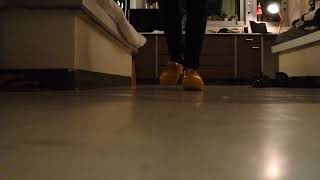 ASMR  person walking toward you wearing clogs [upl. by Euginom]