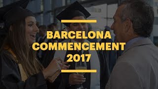 EU Business School Barcelona Commencement 2017 [upl. by Georgeta75]