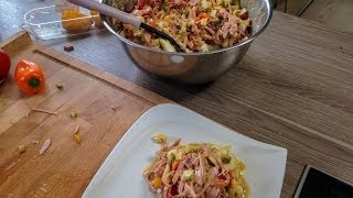 Wurstsalat mit käse einfach und superlecker [upl. by Devol]