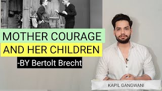 Mother courage and her children by Bertolt Brecht in hindi [upl. by Sset]