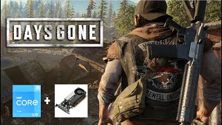 Nvidia Quadro T600  Days Gone Gameplay [upl. by Clarise399]