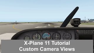 XPlane 11  Custom Camera Views [upl. by Micheline]