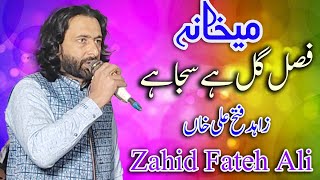 Fasl e gul hai  Zahid Fateh Ali Khan New Kalam 2024 [upl. by Akenihs]