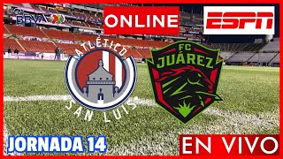 San Luis vs Juárez EN VIVO  Jornada 14 Liga MX Clausura 2024  NARRACION EN VIVO [upl. by Ettenna749]