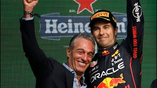 Se ve grupo Telmex de Red Bull… ¿Checo fuera de Red Bull f1 checoperez redbullracingf1 [upl. by Aramad535]