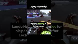 When Lando Norris is cautious about Charles Leclerc in Formula 1 [upl. by Dirgis]