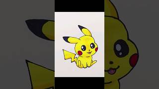 How to Draw Pikachu from Pokémon  Easy StepbyStep Tutorial with Ismat Ara Art Gallery [upl. by Jabon]