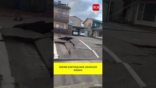 Devastating earthquake shatters roads in Japan  Japan Tsunami  Earthquake in Japan [upl. by Edrahs815]