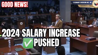 GOOD NEWS 2024 SALARY INCREASE UPDATE [upl. by Elleinaj268]