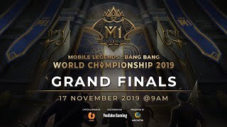 VODKejuaraan Dunia MLBB 2019 Hari ke 7 Grand final  ID [upl. by Ardnak]