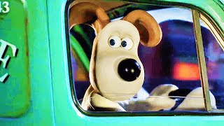 Car Chase Scene  WALLACE AND GROMIT THE CURSE OF THE WERE RABBIT 2005 Movie CLIP HD [upl. by Jarrett]