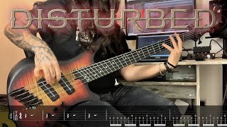 DISTURBED  Decadence Bass Cover  Tabs [upl. by Nauq]