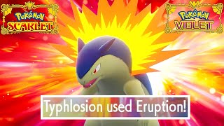 Everybody Hates Typhlosion Now Lets Restore His Honour 18Pokémon Scarlet amp Violet WIFI Battles [upl. by Iemaj]