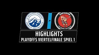 DEL2 Highlights Playoffs Viertelfinale Spiel 1  SC Riessersee vs Eispiraten Crimmitschau [upl. by Friedrich430]