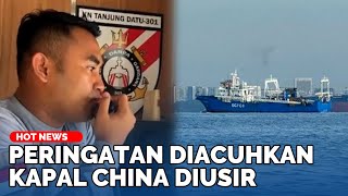 China dan Indonesia Memanas Bakamla Usir 5 Kapal Tiongkok dari Batam [upl. by Ahsienar348]