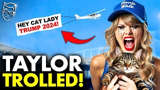 Taylor Swift SCREAMS As Team Trump Fly ‘TRUMP 2024’ Banners Over Her Concert  Swifties Salty Cry 🤣 [upl. by Krm]