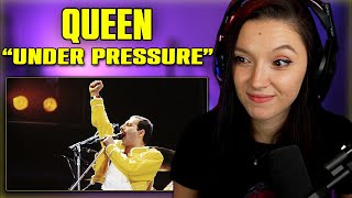 Queen  Under Pressure  FIRST TIME REACTION  Live At Wembley 86 [upl. by Notnek570]