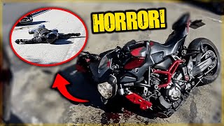 Demolished His Bike  NO LIFE LIKE BIKE LIFE  Ep 159 [upl. by Ydac384]