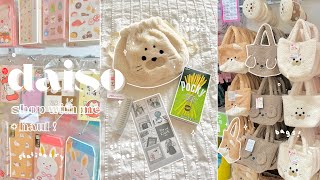 🐼 daiso shop with me amp haul  cute stationery  aesthetic and useful items [upl. by Norreht]