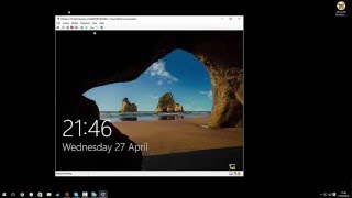 How to setup a HyperV virtual machine on Windows 10 [upl. by Bautista336]