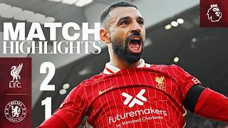 Mo Salah amp Curtis Jones Goals Beat the Blues  Liverpool 21 Chelsea  Highlights [upl. by Shelbi]