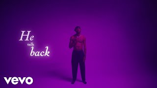 6LACK  Talkback Lyric Video [upl. by Phillie]