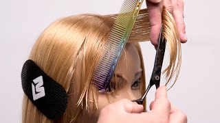 How To Cut a Textured Bang  Step by Step [upl. by Higginbotham898]