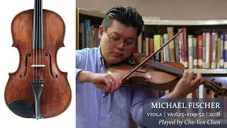 Michael Fischer quotGio Paolo Magginiquot viola 2020  CheYen Chen  at the Metzler Violin Shop [upl. by Aihsyt]