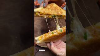 Cheesy 🧀 brustsandwichytshorts recipe food cooking easyrecipe [upl. by Adnerad]