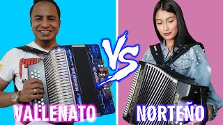 DUELO DE ACORDEONES  Norteño VS Vallenato Episodio 01 [upl. by Azeria]