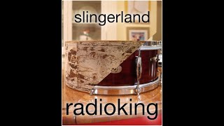 Full Restoration Vintage Slingerland Radio King Snare Drum [upl. by Madaras]