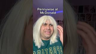 Pennywise al McDonald 😂 Parodia [upl. by Alphonsa314]