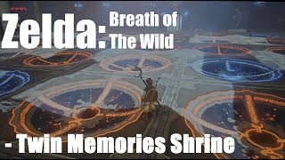 Zelda Breath of The Wild  Twin Memories Shrine [upl. by Corsiglia]