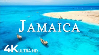 FLYING OVER JMAICA 4K UHD  Relaxing Music Along With Beautiful Nature Videos  4K Video ULTRA HD [upl. by Ylatfen]