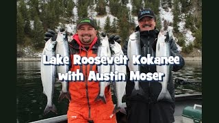 Lake Roosevelt Kokanee with Austin Moser [upl. by Atlee]